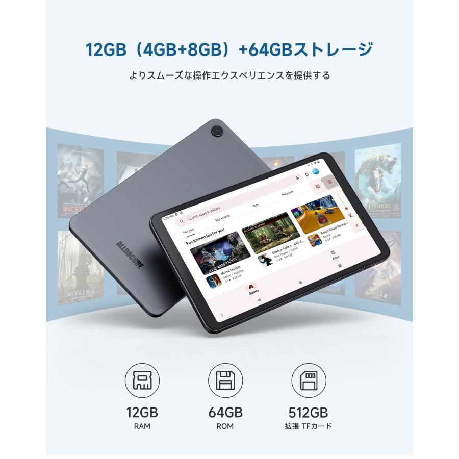 iPlay50 mini タブレット Android 13 8.4インチタブレット 1920