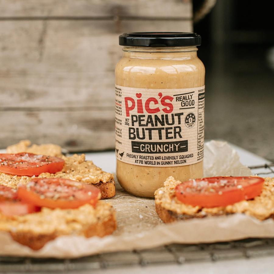 Pic's Peanut Butter ピックスピーナッツバター あらびきクランチ
