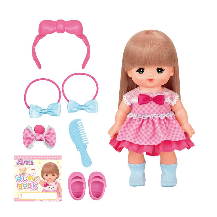 【中古】「非常に良い」メルちゃん お人形セット おしゃれヘアメルちゃん(2022年発売モデル) ピンク色 1851571 メルちゃん お人形セット おしゃれヘアメルちゃん 2022年発売モデル