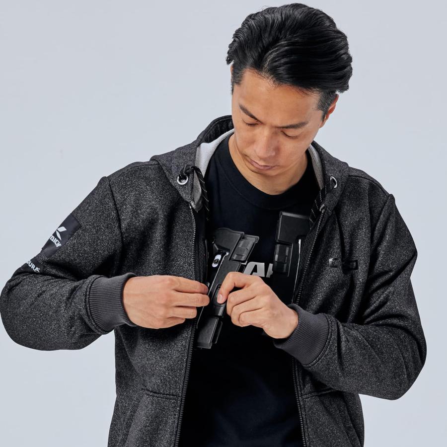 RSタイチ RS TAICHI テクセルセパレート チェストプロテクター ボタン
