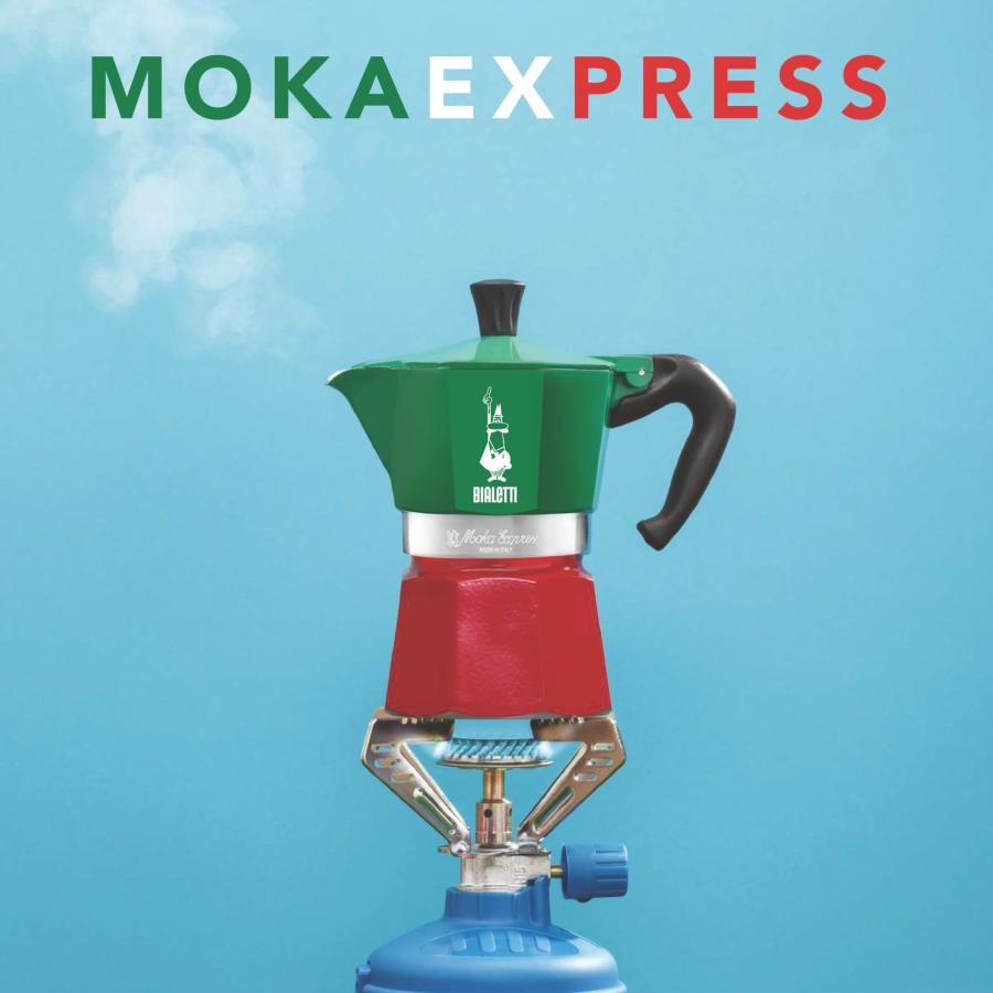 Bialetti ビアレッティ モカエキスプレス イタリア 3カップ用 直火式 
