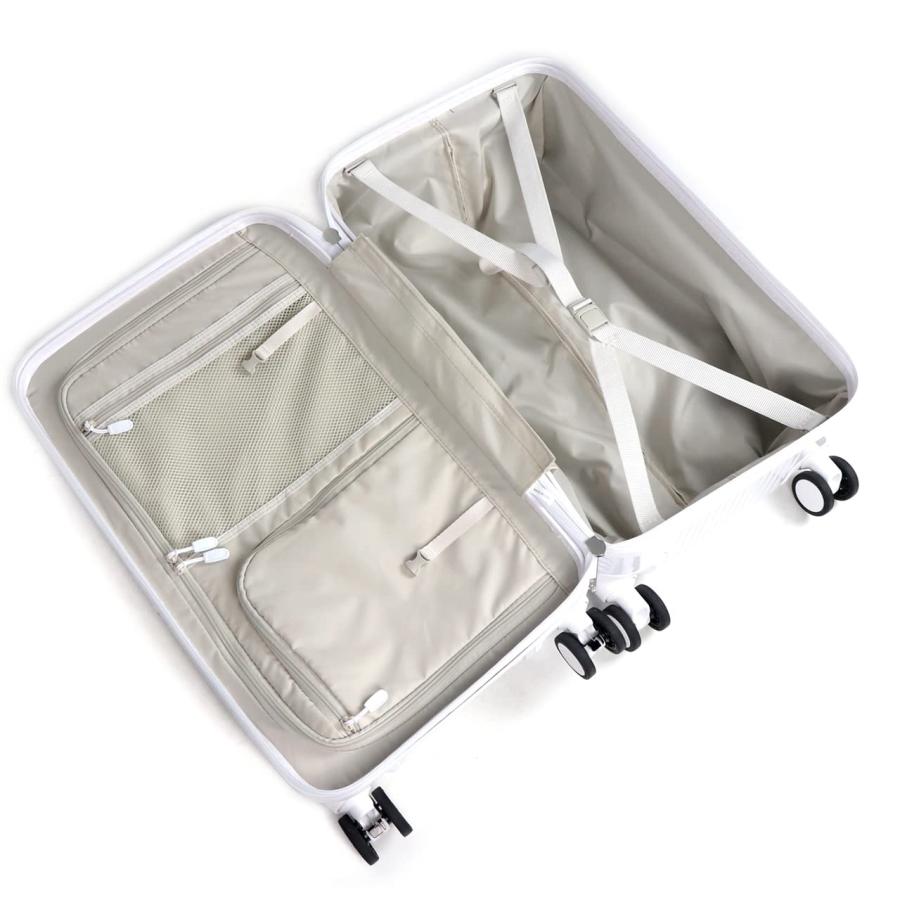 イノベーター スーツケース ベーシック 3.8kg スノーホワイト : Wonder