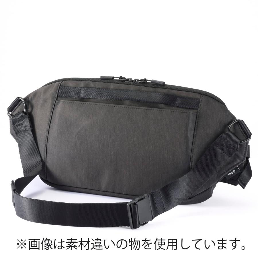 エースジーン ボディバッグ 容量が拡張するスリングバッグ B5対応 10.1