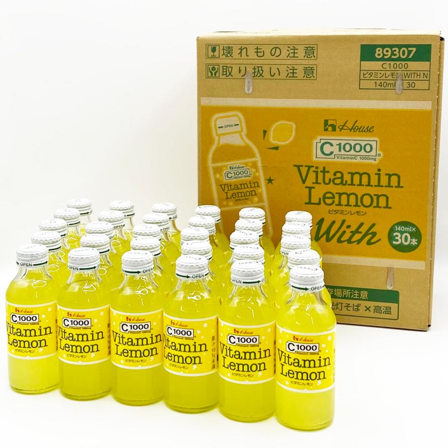 C1000 ビタミンレモン With 140ml×30本 ハウスウェルネスフーズ