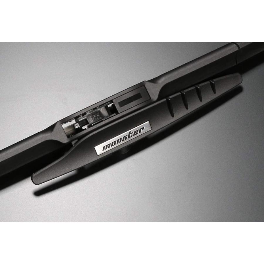 モンスタースポーツ エアロワイパーブレード 500/475mm 2本セット MONSTER SPORT エアロワイパーブレードセット 500/475mm スイフト