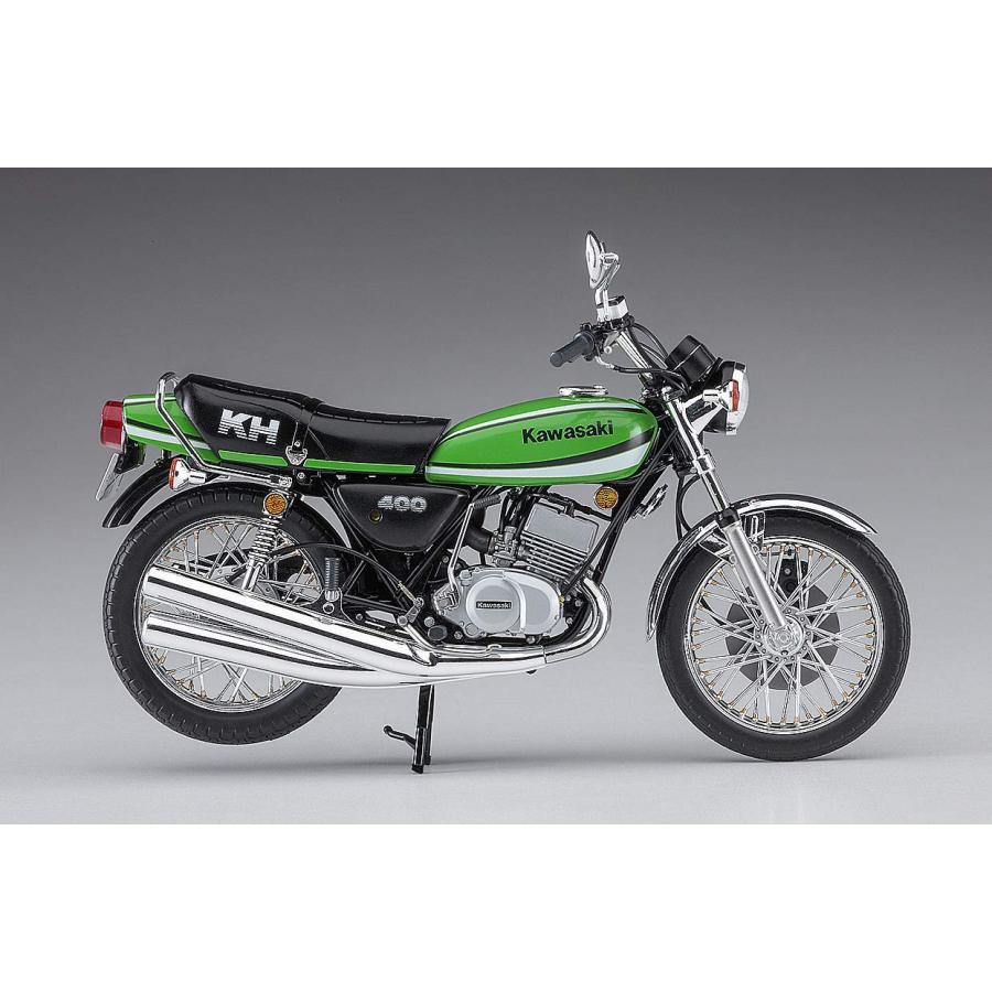 ハセガワ Hasegawa 1/12 バイクシリーズ カワサキ KH400-A7 プラモデル