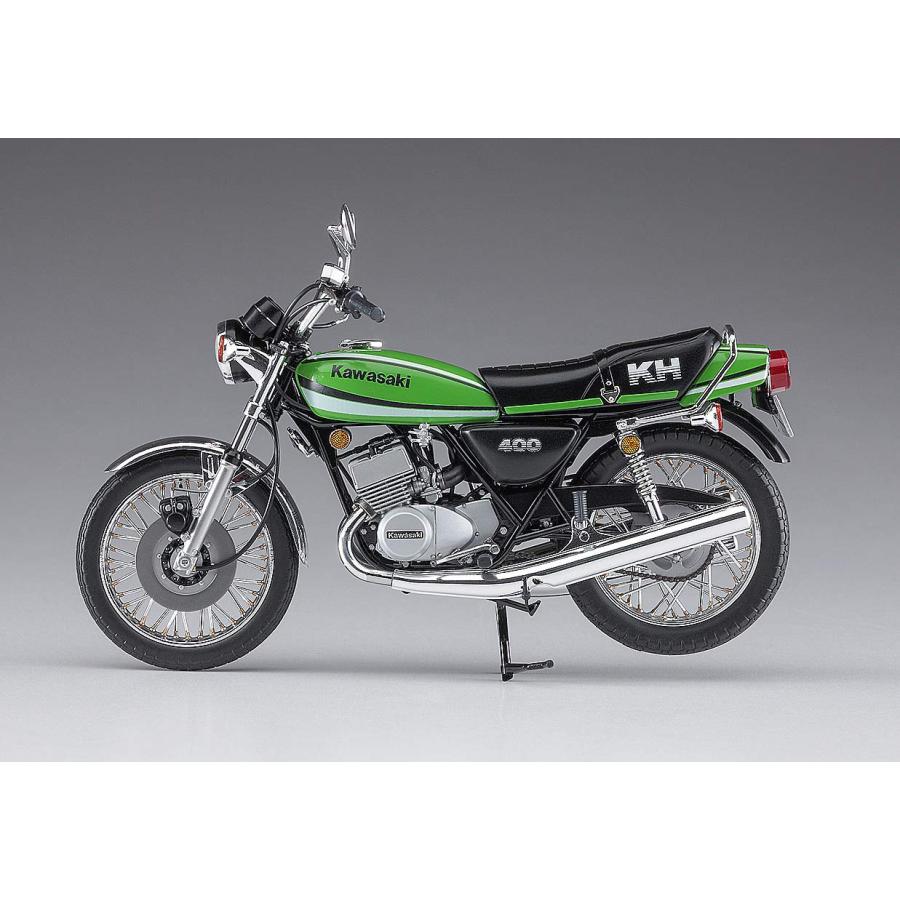 ハセガワ Hasegawa 1/12 バイクシリーズ カワサキ KH400-A7 プラモデル