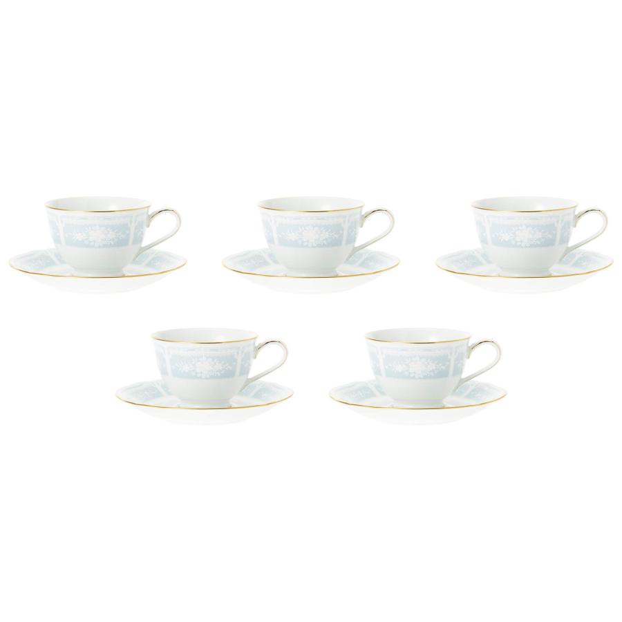 Noritake ノリタケ カップ & ソーサー セット ( コーヒー ティー 兼用) 220cc レースウッドゴールド 5客 Noritake ノリタケ カップ & ソーサー セット コーヒー ティー 兼用