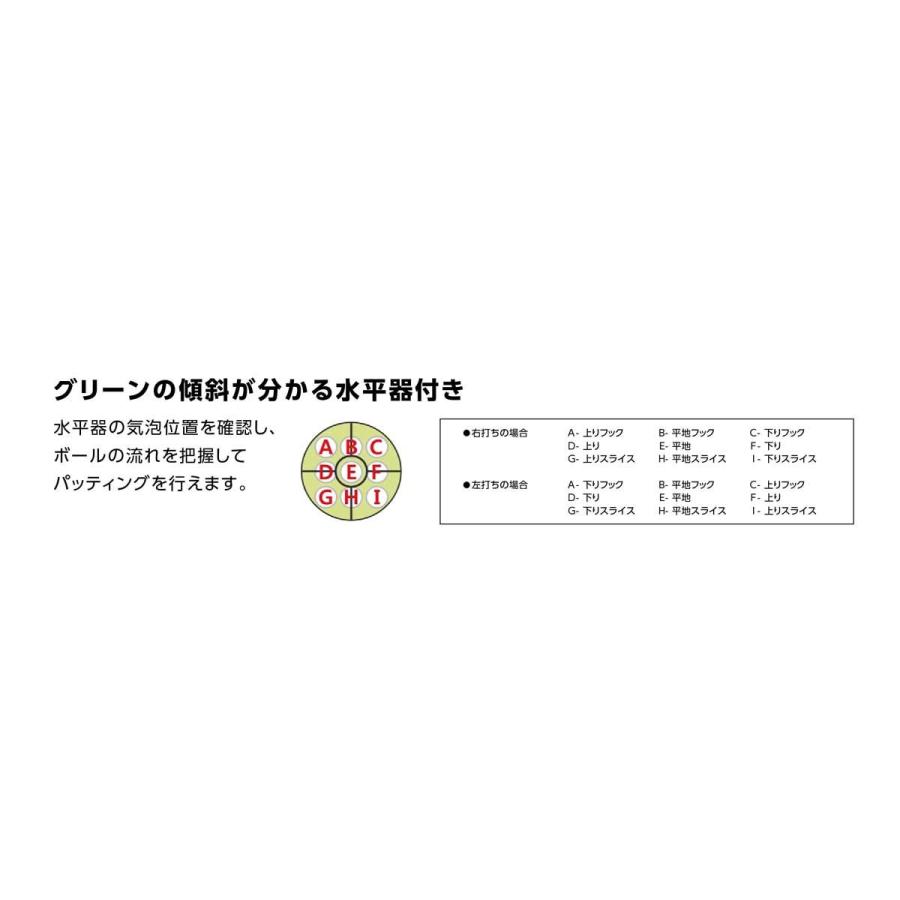 PUTT NAVIGATION パター用デジタル距離計 パットナビゲーション ロング
