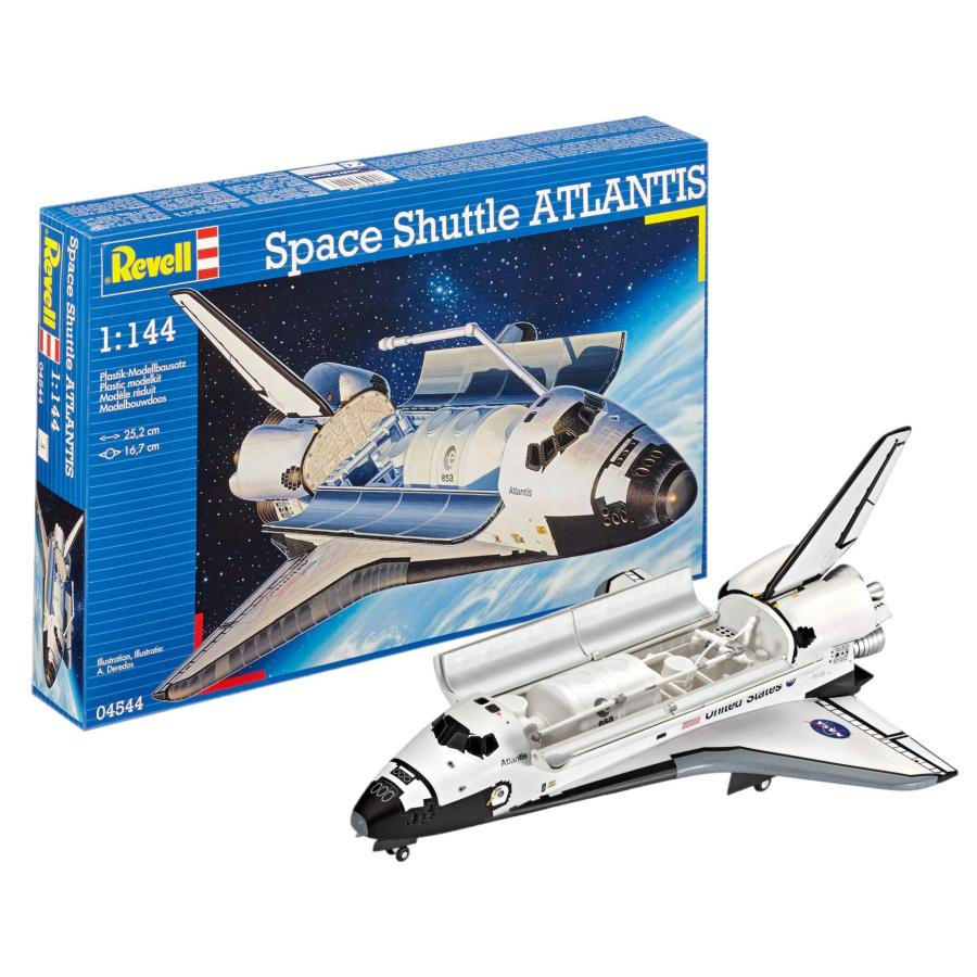 ドイツレベル Revell 1/144 スペースシャトル アトランティス 04544