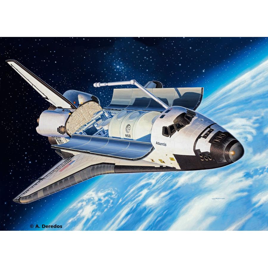 ドイツレベル Revell 1/144 スペースシャトル アトランティス 04544
