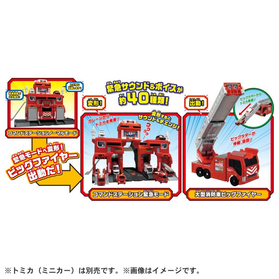タカラトミー TAKARA TOMY トミカ 変形出動 ! ビッグファイヤー