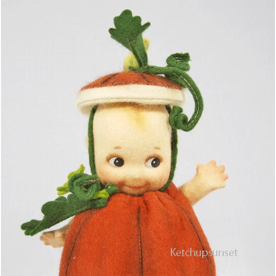 R・ジョンライト ドール キューピー パンプキン R.John Wright Doll