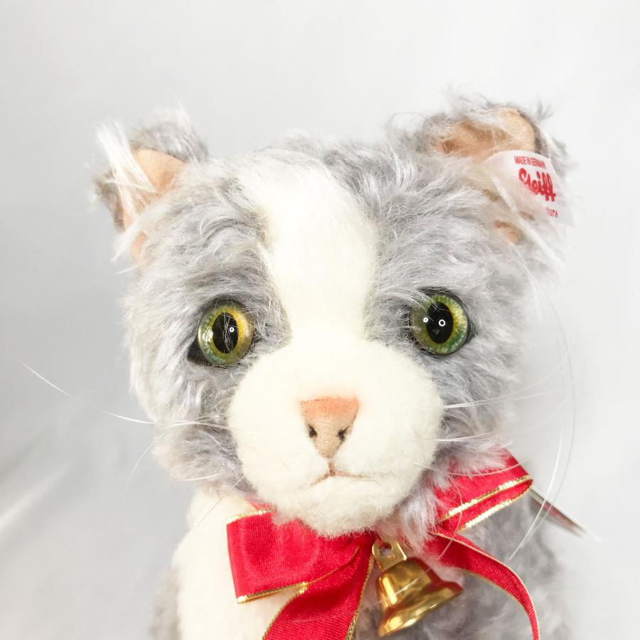 シュタイフ テディベア　Nicki Christmas Kitten   2023年世界限定　ねこのニキ　クリスマス　ぬいぐるみ　ねこのぬいぐるみ　｜teddy｜12