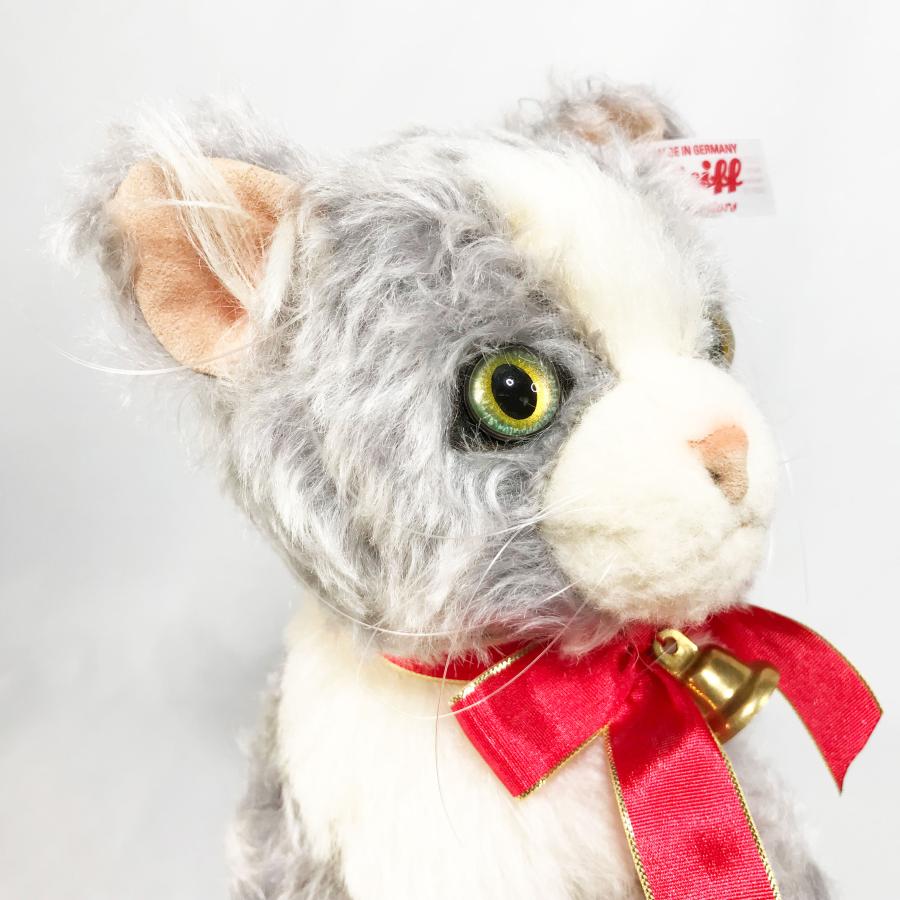 シュタイフ テディベア　Nicki Christmas Kitten   2023年世界限定　ねこのニキ　クリスマス　ぬいぐるみ　ねこのぬいぐるみ　｜teddy｜15