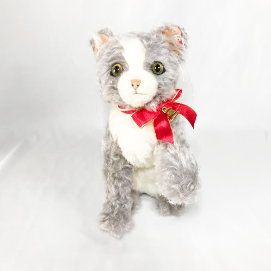 Steiff シュタイフ テディベア Nicki Christmas Kitten 2023年 Steiff シュタイフ テディベア Nicki Christmas Kitten 2023年