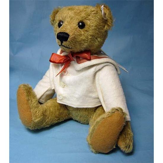 シュタイフ Steiff レプリカ1910 セーラーテディ 2004年 日本限定 シュタイフ/Steiff☆2004日本限定☆「レプリカ1910 セーラー