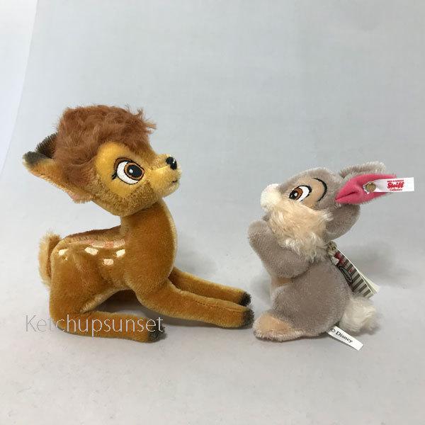 Steiff（シュタイフ） 2020年 アメリカ イギリス限定 バンビととんすけ