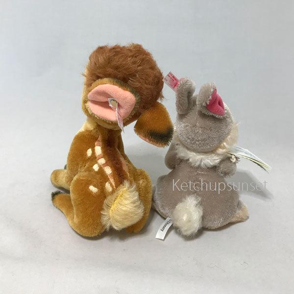 Steiff（シュタイフ） 2020年 アメリカ イギリス限定 バンビととんすけ