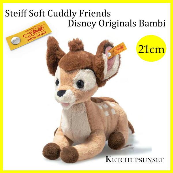 Disney シュタイフ テディベア バンビ ソフトカドリーフレンズ Steiff