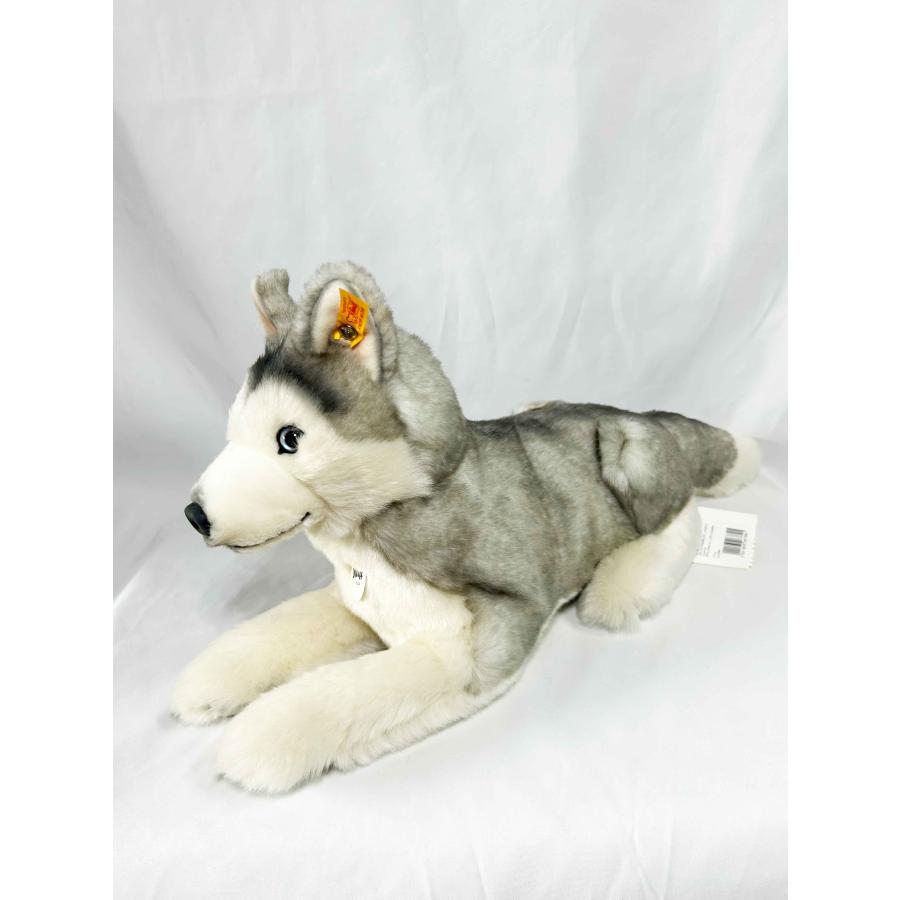 シュタイフ　テディベア  シベリアンハスキー　のバーニー　 Steiff plush Bernie husky 犬のぬいぐるみ　ハスキー　いぬ　イヌ　ぬいぐるみ｜teddy｜02