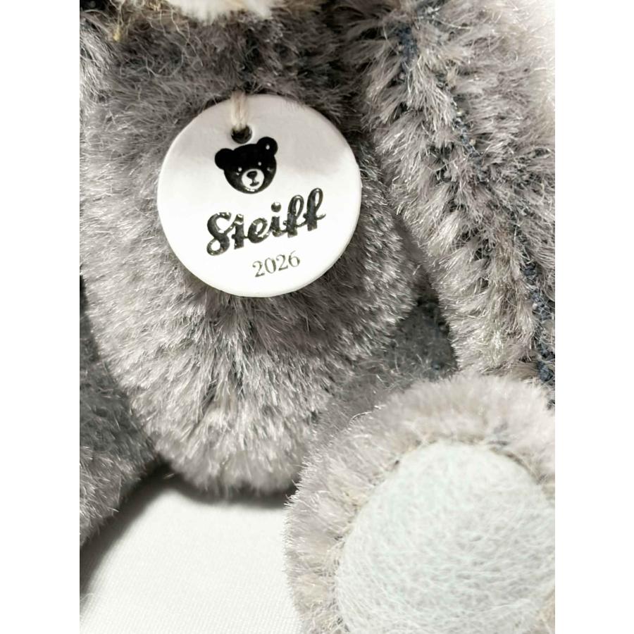 No.708 テディベア　BD 2026.3.16 グレージュ×スタイ Steiff（シュタイフ） テディベア Steiff Event Teddy bear 2026 21cm