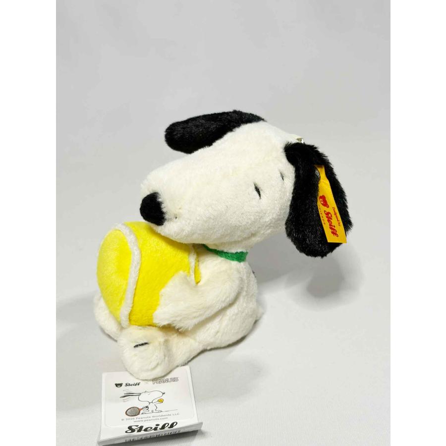 シュタイフ  テディベア　キーリング　スヌーピー　テニス　ソフトカドリーフレンズ　Steiff Keyring Snoopy Tennis 15 cm 　ぬいぐるみの画像