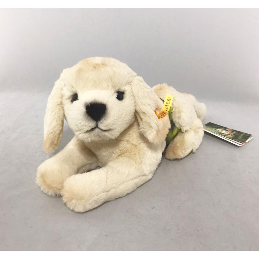 シュタイフ テディベア テディーズフォートゥモロー レトリバーのレニー ブロンド   Steiff Lenny labrador dog blond 犬のぬいぐるみ　レトリバー｜teddy｜02