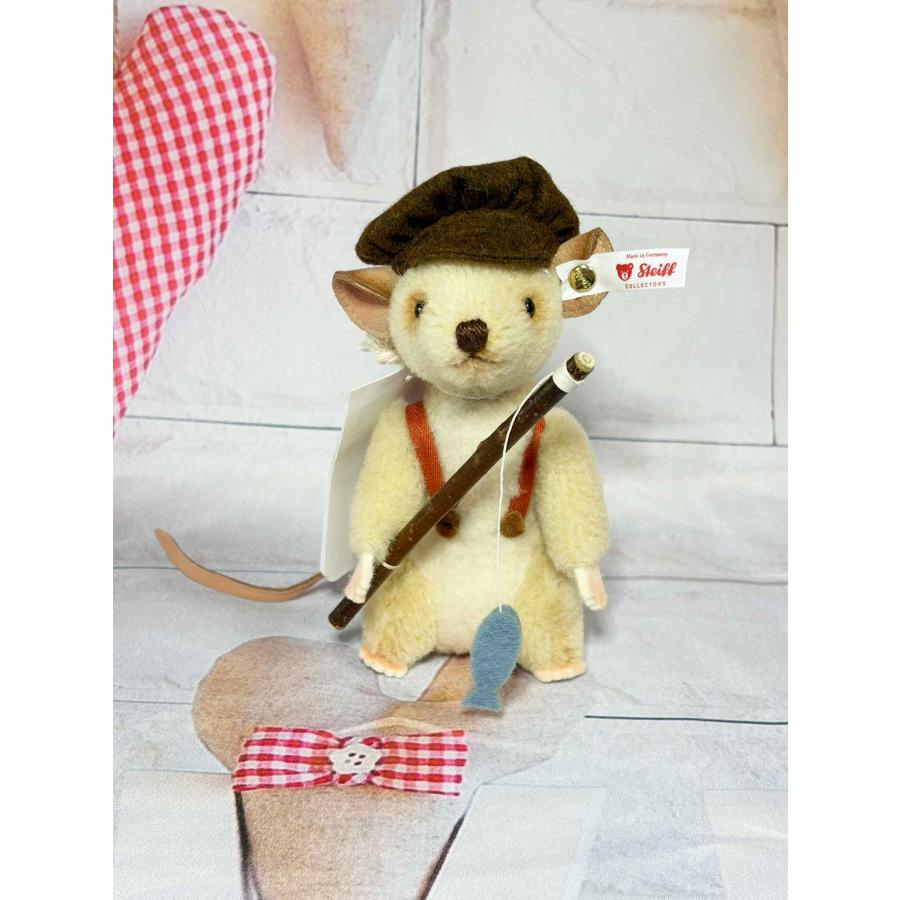 シュタイフ テディベア Steiff Huckleberry Finn Mouse 12 cm 2026年世界限定 ハックルベリー・フィン マウス　_13