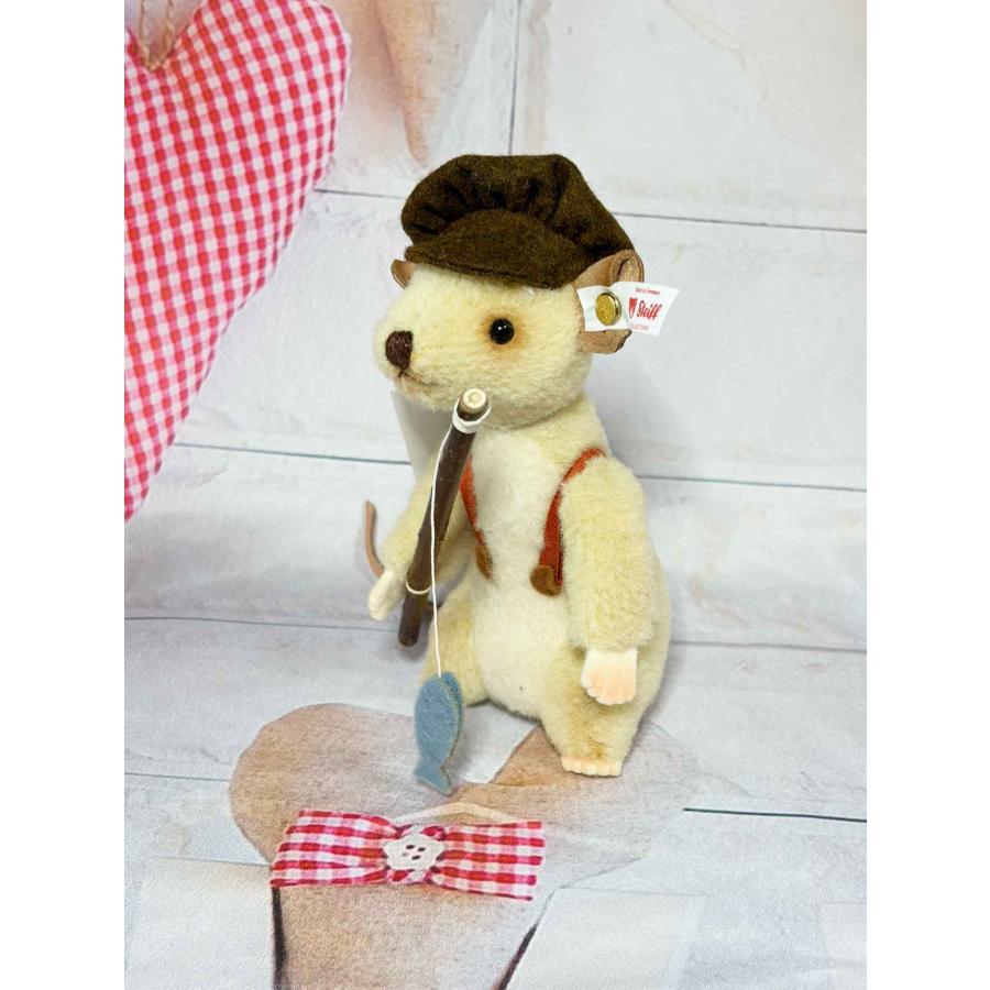 シュタイフ テディベア Steiff Huckleberry Finn Mouse 12 cm 2026年世界限定 ハックルベリー・フィン マウス　_14