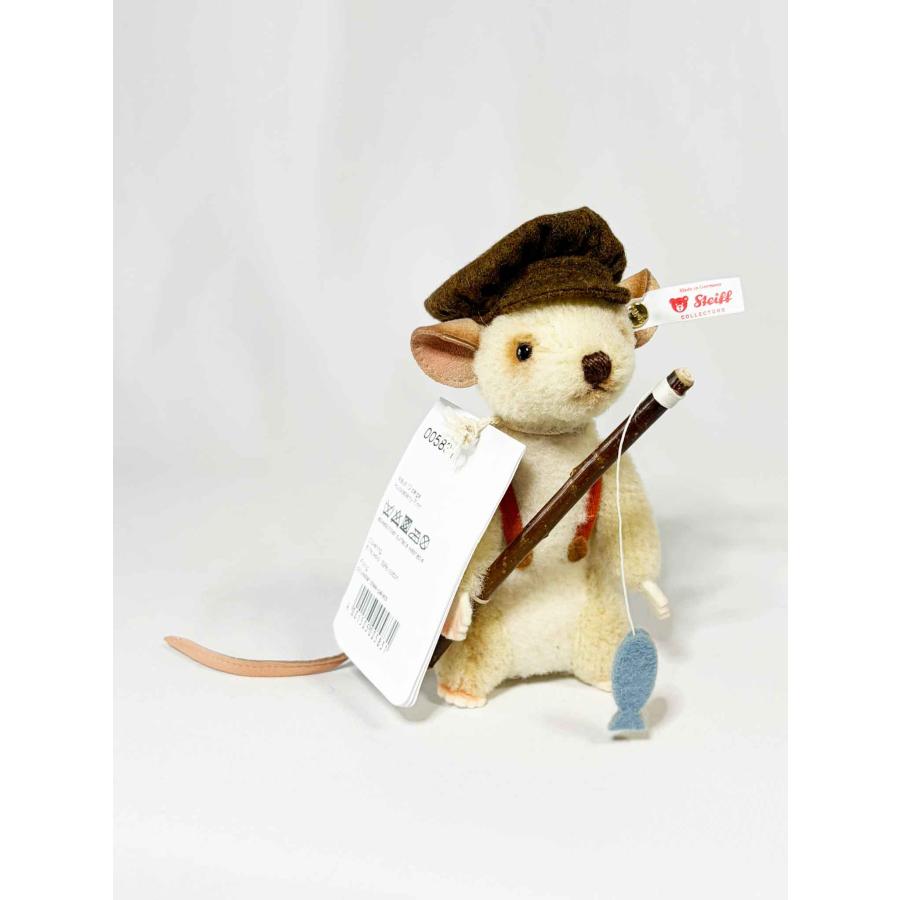 シュタイフ テディベア Steiff Huckleberry Finn Mouse 12 cm 2026年世界限定 ハックルベリー・フィン マウス　_6
