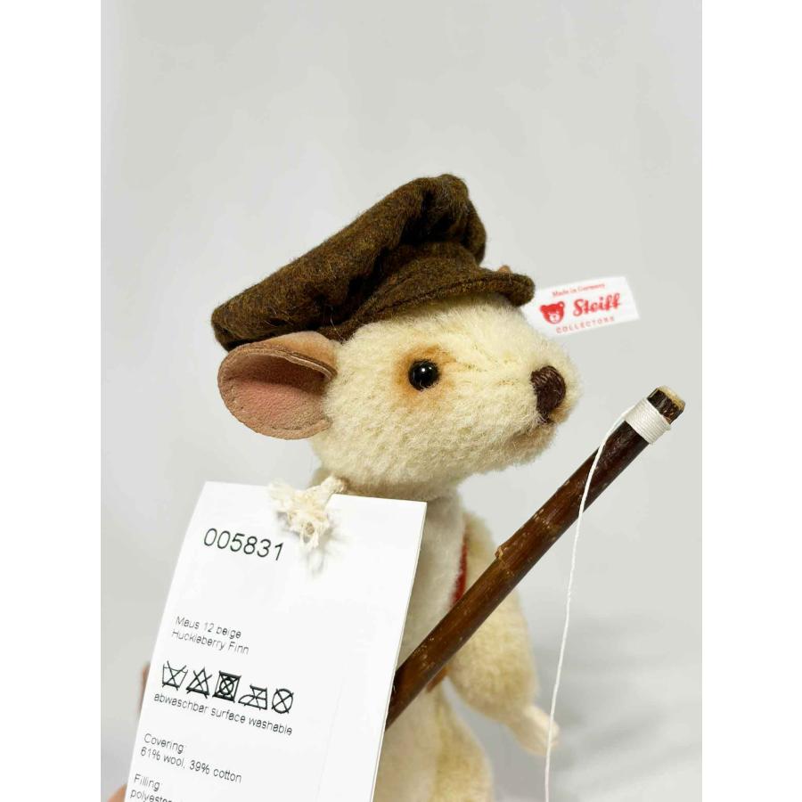 シュタイフ テディベア Steiff Huckleberry Finn Mouse 12 cm 2026年世界限定 ハックルベリー・フィン マウス　_9