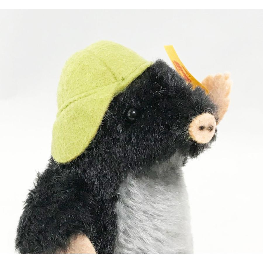 シュタイフ テディベア　モグラのマキシ　Steiff Maxi mole Mohair モグラのぬいぐるみ  ぬいぐるみ｜teddy｜05