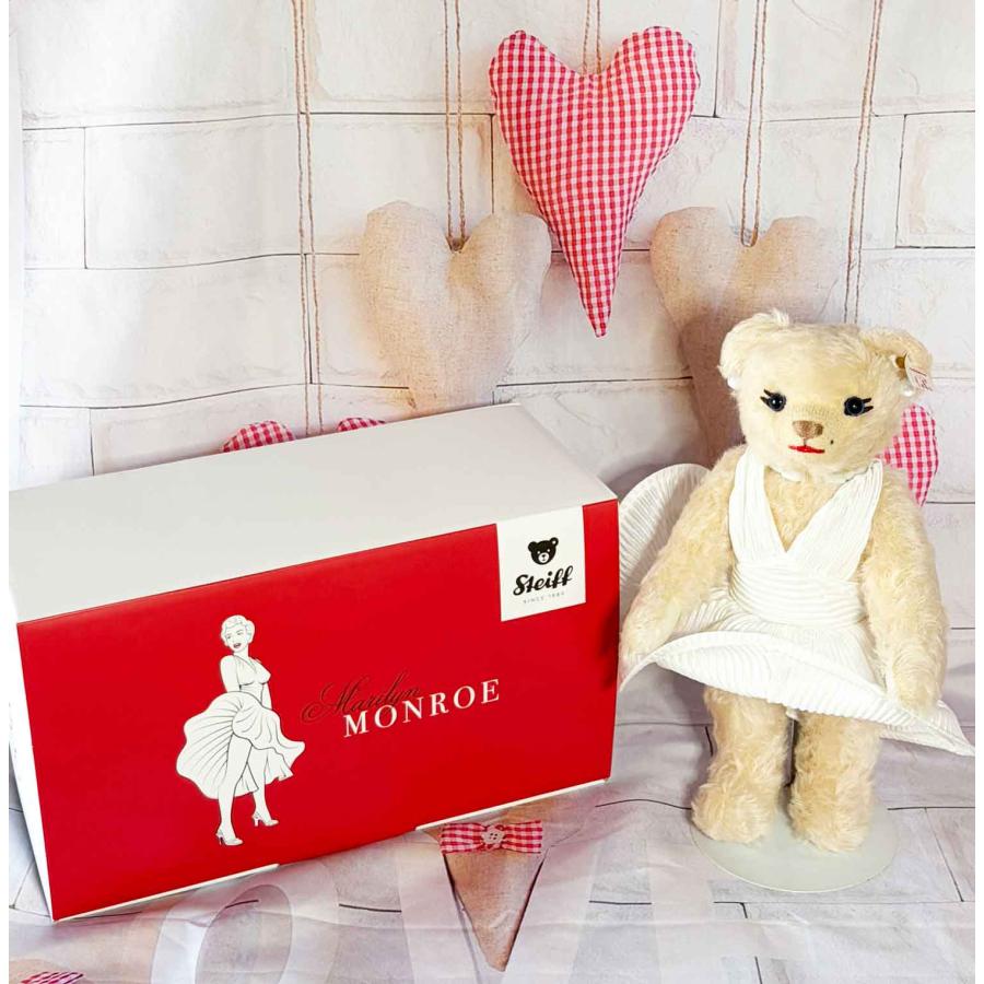 【M02-17】 Steiff シュタイフ MONTY モンティ テディベア Steiff（シュタイフ） テディベア Steiff Marilyn Monroe Teddy Bear