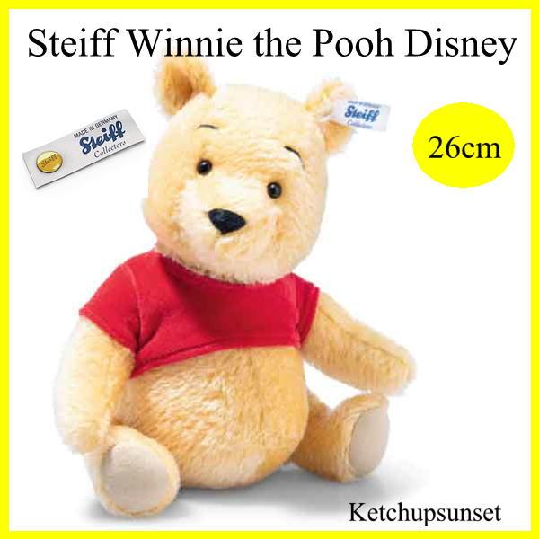 Steiff シュタイフ　Winnie Pooh ぬいぐるみ くまのプーさん Steiff（シュタイフ） Steiff Winnie the Pooh Disney ディズニー