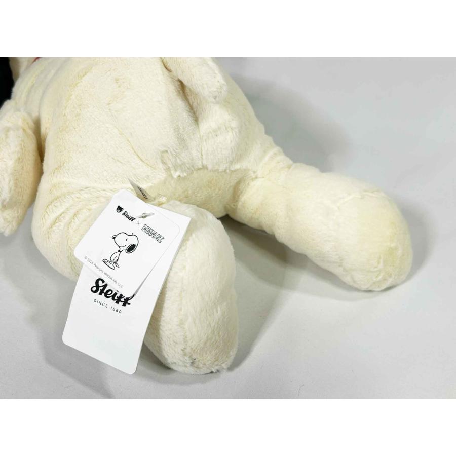 Steiff シュタイフ寝そべりスヌーピー　プレゼント梱包可 シュタイフ 寝そべりスヌーピー