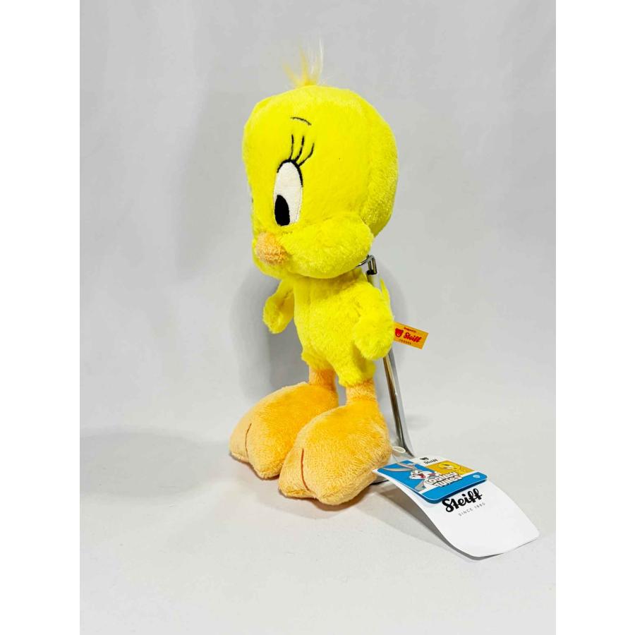 シュタイフ  テディベア Steiff Tweety Loony Tines SoftCuddlyFriends ソフトカドリーフレンズ　ルーニー・テューンズ　トゥイーティー  ぬいぐるみの画像