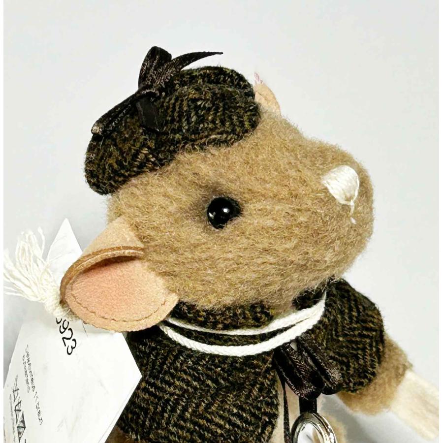 Steiff ぬいぐるみ シュタイフ テディベア Detective Mouse 2025