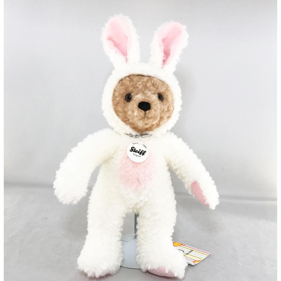 シュタイフ テディベア　干支シリーズ  フーディー　テディベア　ラビット　Steiff Hoodie teddy bear rabbit Chinese zodiac teds series  くまのぬいぐるみ　｜teddy｜02