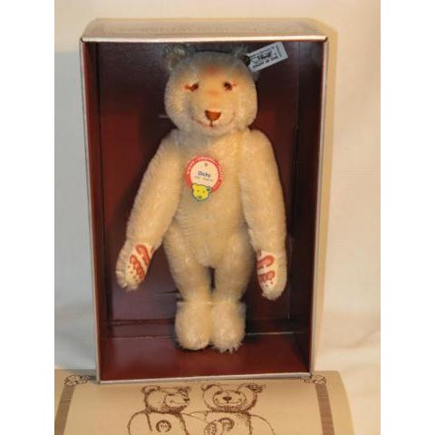 シュタイフ/Steiff★1992年限定★「レプリカ1930　ディッキーホワイト」★25cm｜teddybearshop