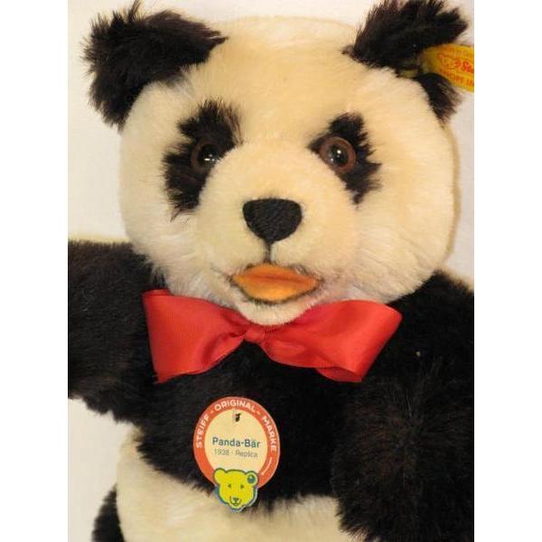 シュタイフ 絶版 ヒストリックミニチュア レプリカ1938 テディパンダ