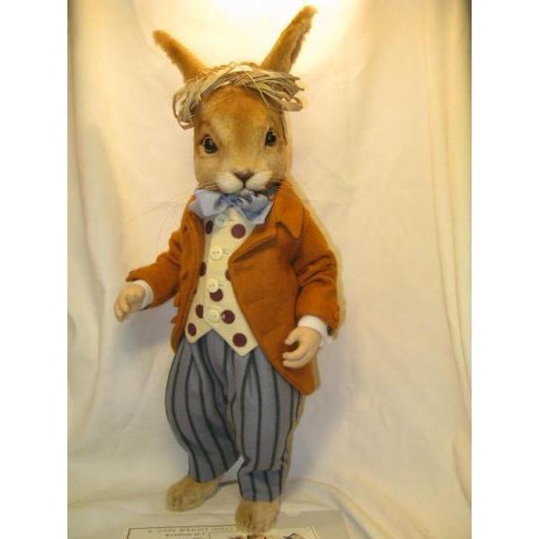Replace テディベアショップ R John Wright The March Hare 3月うさぎ 不思議の国のアリス 限定250体 世界の人気ブランド
