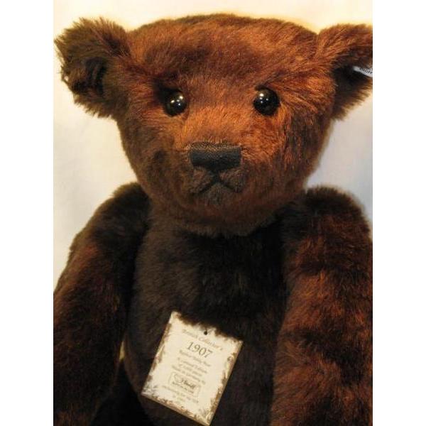 9/15Steiff シュタイフ ブリティッシュコレクターズ テディベア1907 Steiff シュタイフ/Steiff◇UK1993年限定◇「ブリティッシュ