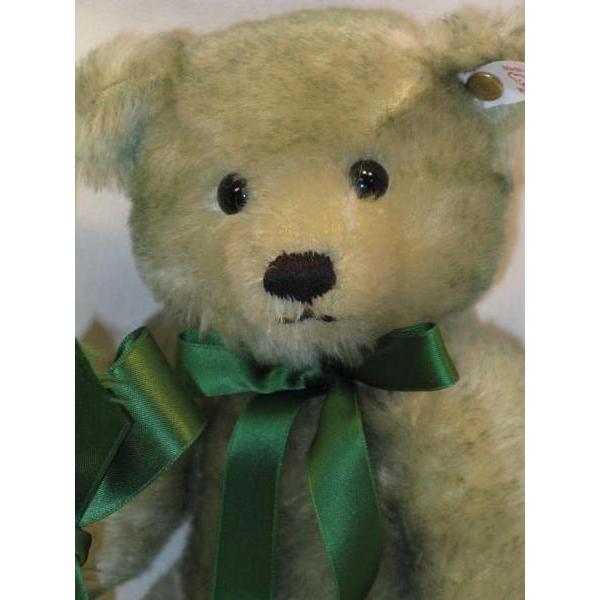 Steiff シュタイフ/Steiff☆1998年台湾限定☆「Teaddy 緑茶ベア Steiff シュタイフ/Steiff☆1998年台湾限定☆「Teaddy 緑茶ベア