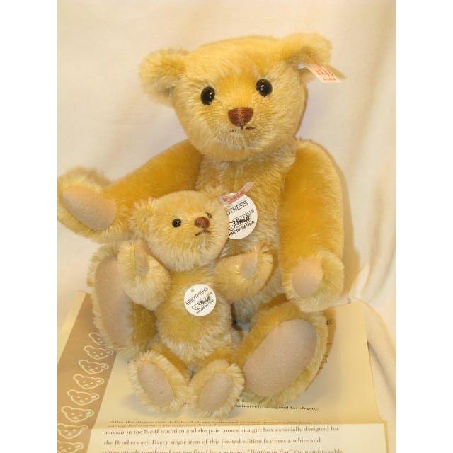 Steiff シュタイフ/Steiff◇2005年日本限定◇「ブラザース Steiff シュタイフ/Steiff◇2005年日本限定◇「ブラザース
