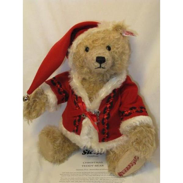 シュタイフ/Steiff♪2014世界限定♪「クリスマス・テディベア」♪ラストクリスマスのオルゴール入り