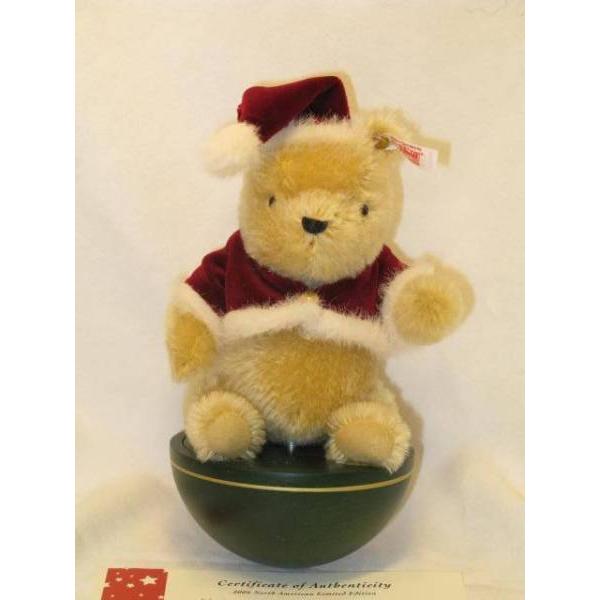 シュタイフ/Steiff☆2006USA限定☆「くまのプーさん・クリスマス シュタイフ/Steiff☆2006USA限定☆「くまのプーさん・クリスマス