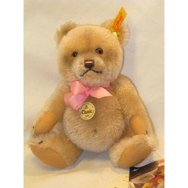値下！未使用品！美品！シュタイフ　ジャッキー・レプリカ 1953 17cm Steiff（シュタイフ） シュタイフ/Steiff☆絶版☆「レプリカ1953