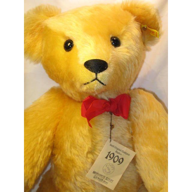 シュタイフブリティッシュコレクターズベア 2003年 yellow 36㎝ Steiff