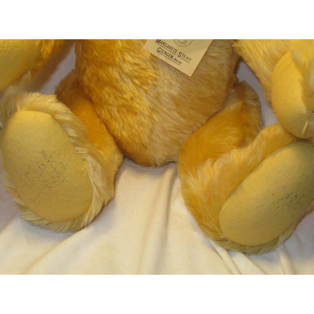 シュタイフ/Steiff☆1984-86年☆「レプリカ1909 イエロー シュタイフ/Steiff☆1984-86年☆「レプリカ1909 イエロー